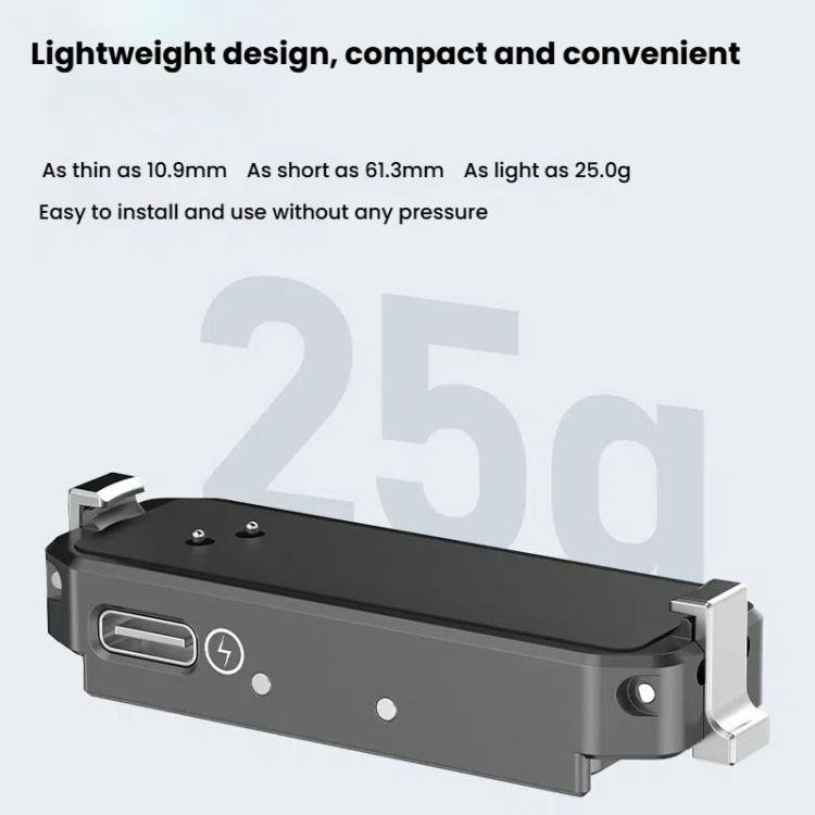 For Insta360 GO 3 / 3S HEPAIL AC69 Aluminium Alloy Quick - Release Charging Base, AC69 - ORIWHIZDJI & Insta360 AccessoriesHEPAILInsta360 GO Series