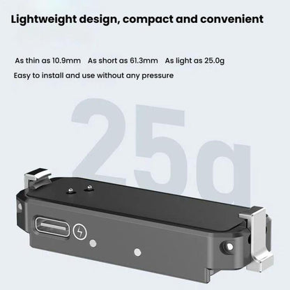 For Insta360 GO 3 / 3S HEPAIL AC69 Aluminium Alloy Quick - Release Charging Base, AC69 - ORIWHIZDJI & Insta360 AccessoriesHEPAILInsta360 GO Series