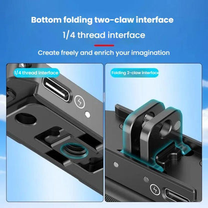 For Insta360 GO 3 / 3S HEPAIL AC69 Aluminium Alloy Quick - Release Charging Base, AC69 - ORIWHIZDJI & Insta360 AccessoriesHEPAILInsta360 GO Series