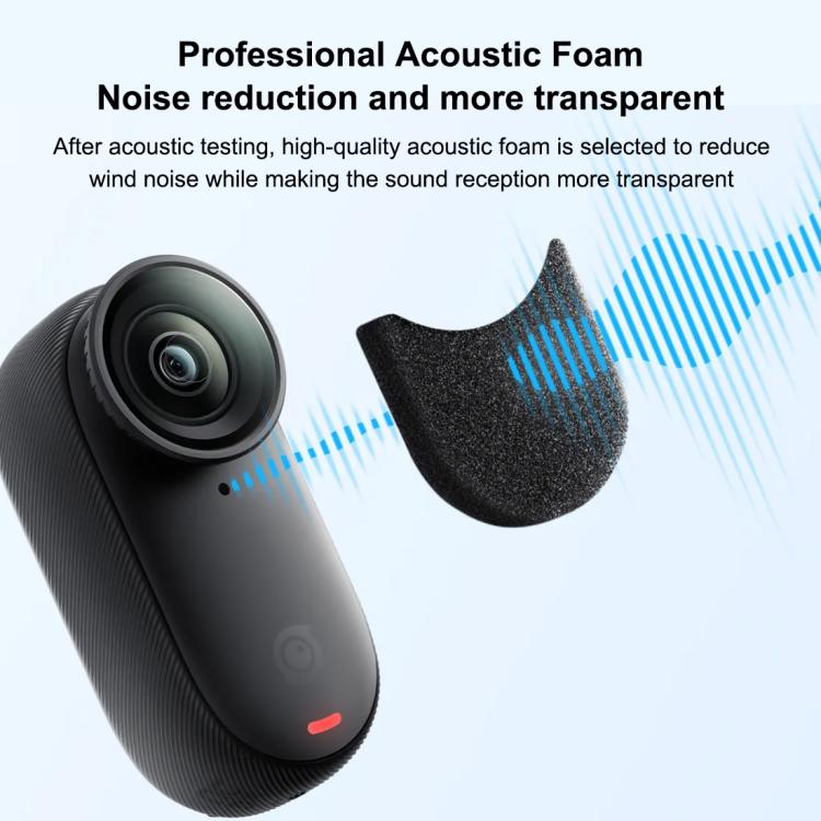 For Insta360 GO 3 / 3S PULUZ 6pcs Noise Reduction Windshield Foam Gasket, For Insta360 GO 3 / 3S - ORIWHIZDJI & Insta360 AccessoriesInsta360 GO SeriesOthers