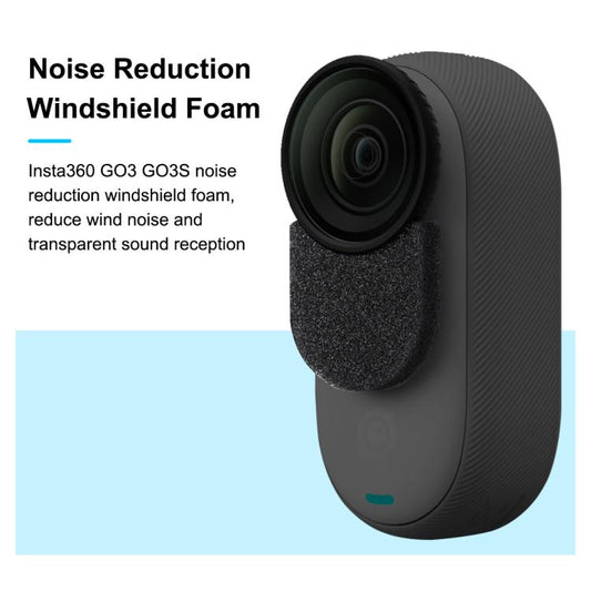 Para Insta360 GO 3 / 3S PULUZ 6 piezas Junta de espuma para reducción de ruido del parabrisas, para Insta360 GO 3 / 3S - ORIWHIZDJI y accesorios Insta360 Serie Insta360 GO Otros
