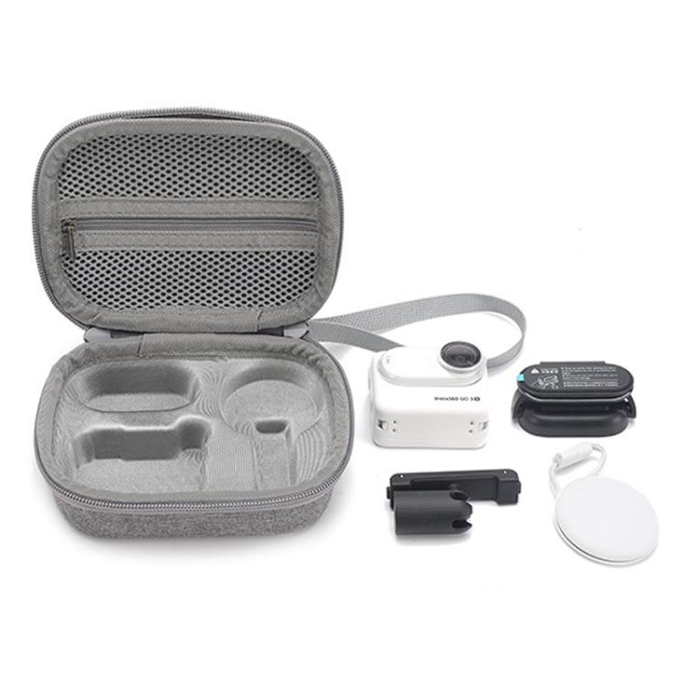For Insta360 GO 3 / 3S Standard Edition BKano GO - 002 Storage Bag Handheld Portable Pouch, Grey - ORIWHIZBKanoDJI & Insta360 AccessoriesInsta360 GO Series