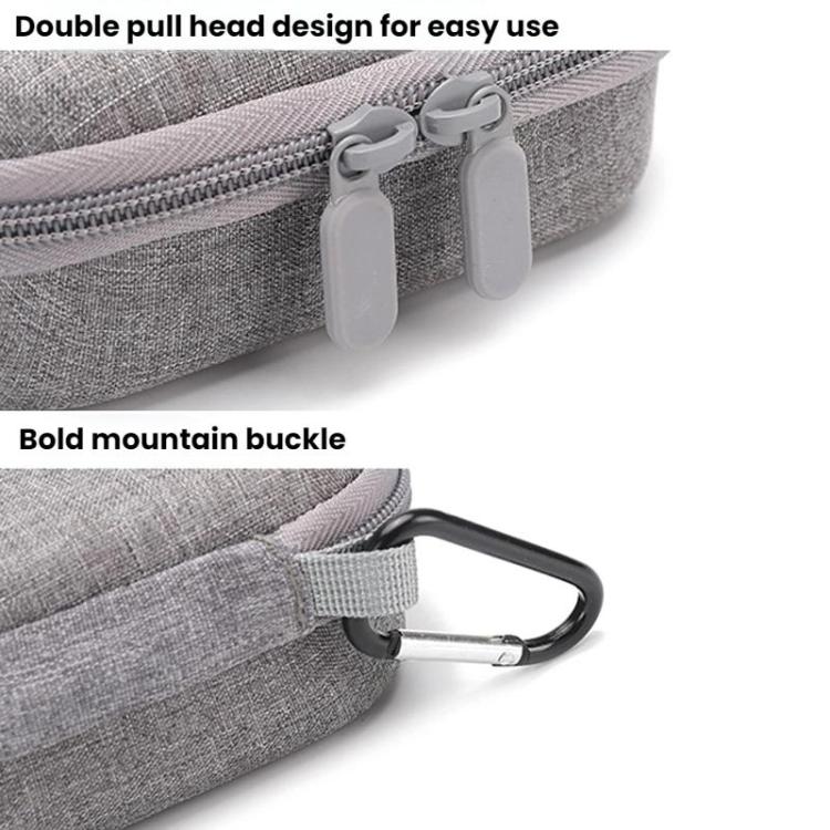 For Insta360 GO 3 / 3S Standard Edition BKano GO - 002 Storage Bag Handheld Portable Pouch, Grey - ORIWHIZBKanoDJI & Insta360 AccessoriesInsta360 GO Series