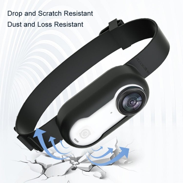 For Insta360 GO 3 / 3S Sunnylife IST - Q9335 Camera Silicone Case Wristband Bicycle Strap Expanding Accessories, For Insta360 GO 3 / 3S - ORIWHIZDJI & Insta360 AccessoriesInsta360 GO SeriesProtection & Cases