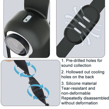 For Insta360 GO 3 / 3S Sunnylife IST - Q9335 Camera Silicone Case Wristband Bicycle Strap Expanding Accessories, For Insta360 GO 3 / 3S - ORIWHIZDJI & Insta360 AccessoriesInsta360 GO SeriesProtection & Cases