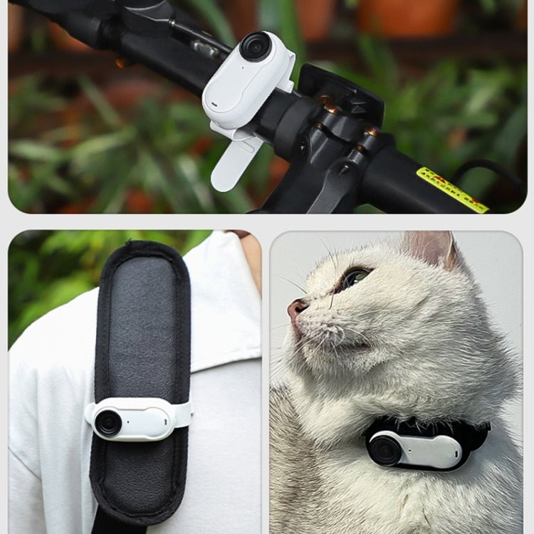 For Insta360 GO 3 / 3S Sunnylife IST - Q9335 Camera Silicone Case Wristband Bicycle Strap Expanding Accessories, For Insta360 GO 3 / 3S - ORIWHIZDJI & Insta360 AccessoriesInsta360 GO SeriesProtection & Cases