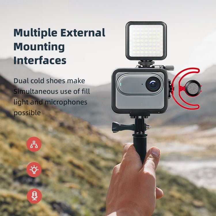 For Insta360 GO 3 aMagisn Metal Rabbit Cage Protection Bezel Accessories - ORIWHIZaMagisnDJI & Insta360 AccessoriesInsta360 GO Series