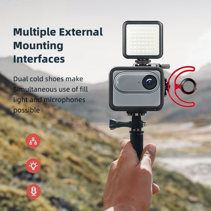 For Insta360 GO 3 aMagisn Metal Rabbit Cage Protection Bezel Accessories - ORIWHIZaMagisnDJI & Insta360 AccessoriesInsta360 GO Series