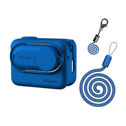 For Insta360 GO 3 AMagisn Silicone Body Cover Protective Case With Lanyard - ORIWHIZaMagisnDJI & Insta360 AccessoriesInsta360 GO Series