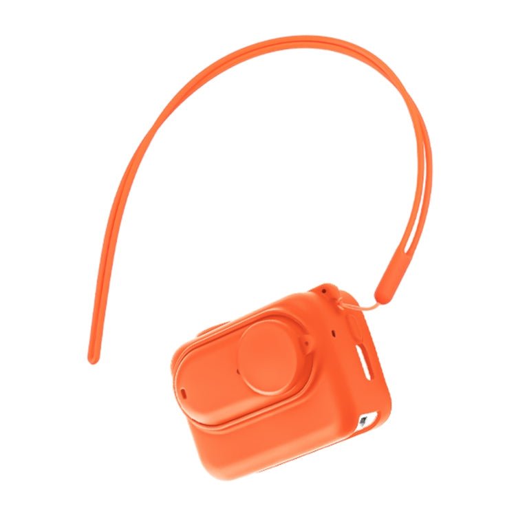 For Insta360 GO 3 Camera Body Charging Case Silicone Case with Lens Cap & Strap - ORIWHIZDJI & Insta360 AccessoriesInsta360 GO SeriesProtection & Cases