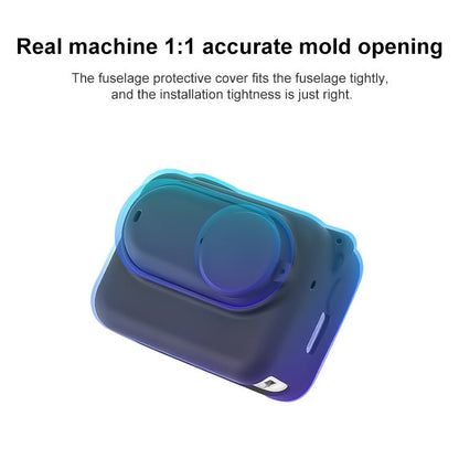 For Insta360 GO 3 Camera Body Charging Case Silicone Case with Lens Cap & Strap - ORIWHIZDJI & Insta360 AccessoriesInsta360 GO SeriesProtection & Cases