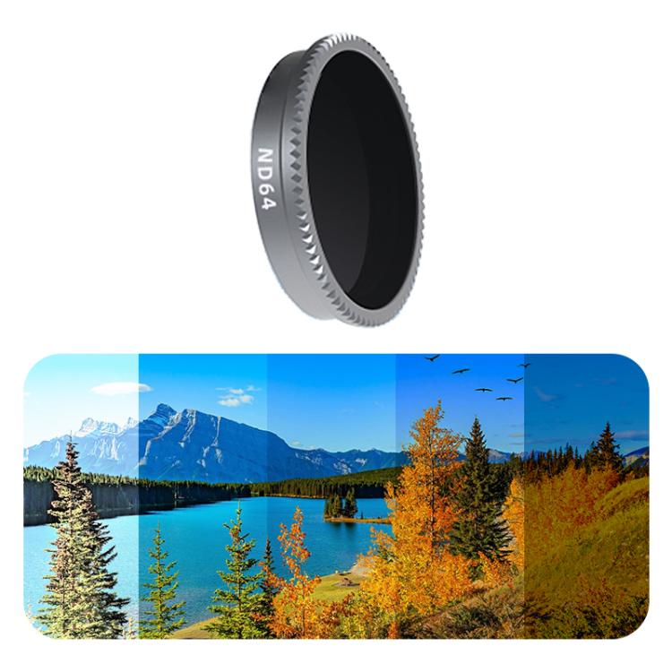 For Insta360 GO 3 Camera Lens Filter, CPL, ND8, ND16, ND32, ND64, 4 in 1 ND8 - 64 - ORIWHIZDJI & Insta360 AccessoriesInsta360 GO SeriesLen Accessories