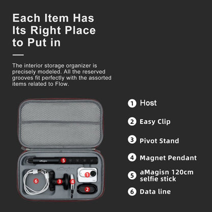 For Insta360 GO 3 / GO 3S AMagisn Accessory Storage Bag Portable Medium Clutch, For Insta360 GO 3 - ORIWHIZaMagisnDJI & Insta360 AccessoriesInsta360 GO Series