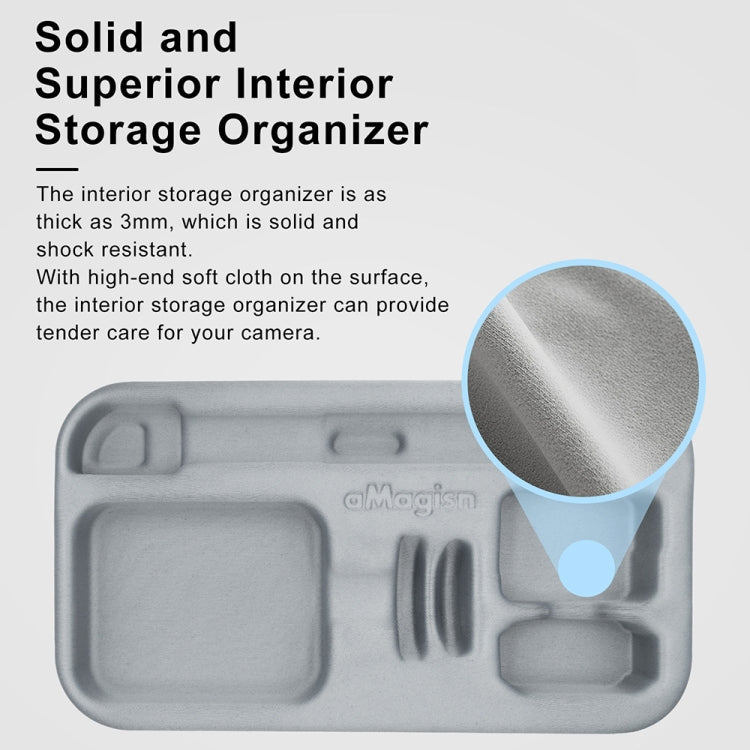 For Insta360 GO 3 / GO 3S AMagisn Accessory Storage Bag Portable Medium Clutch, For Insta360 GO 3 - ORIWHIZaMagisnDJI & Insta360 AccessoriesInsta360 GO Series