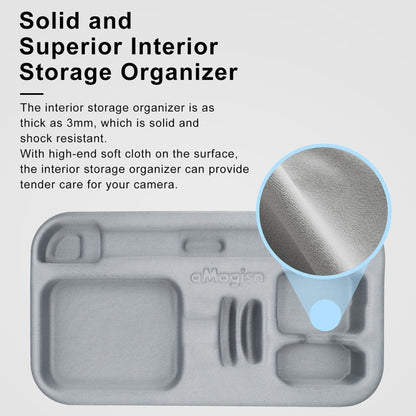 For Insta360 GO 3 / GO 3S AMagisn Accessory Storage Bag Portable Medium Clutch, For Insta360 GO 3 - ORIWHIZaMagisnDJI & Insta360 AccessoriesInsta360 GO Series