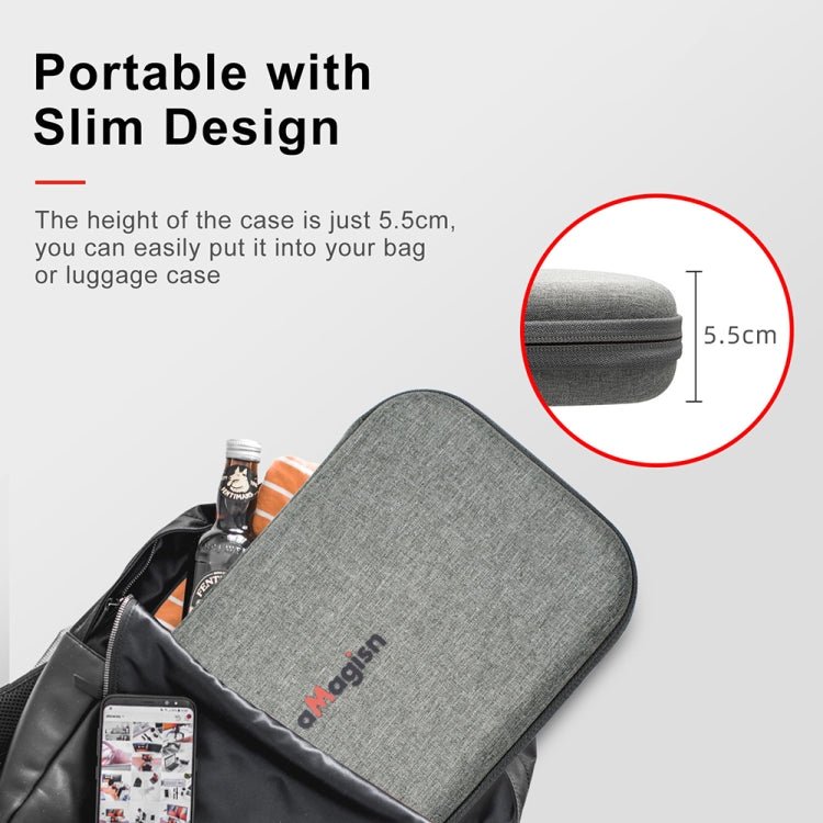 For Insta360 GO 3 / GO 3S AMagisn Accessory Storage Bag Portable Medium Clutch, For Insta360 GO 3 - ORIWHIZaMagisnDJI & Insta360 AccessoriesInsta360 GO Series
