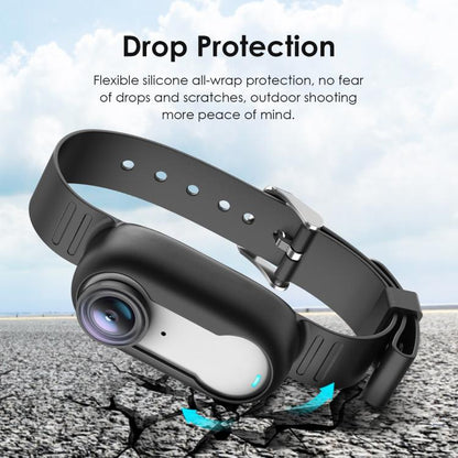 For Insta360 GO 3 / GO 3S PULUZ Camera Silicone Case Wristband Bicycle Strap Extension Mount - ORIWHIZDJI & Insta360 AccessoriesInsta360 GO SeriesMounts