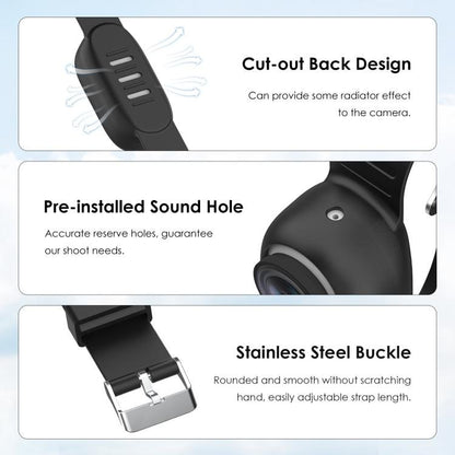 For Insta360 GO 3 / GO 3S PULUZ Camera Silicone Case Wristband Bicycle Strap Extension Mount - ORIWHIZDJI & Insta360 AccessoriesInsta360 GO SeriesMounts