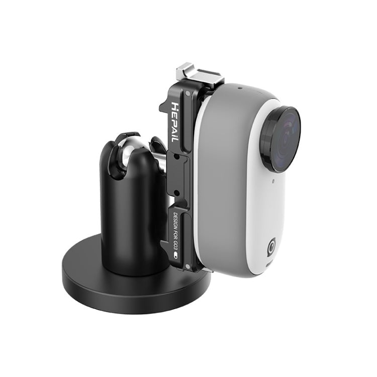 For Insta360 GO 3 HEPAIL Camera Bracket, Magnetic, Cold Boot - ORIWHIZDJI & Insta360 AccessoriesHEPAILInsta360 GO Series