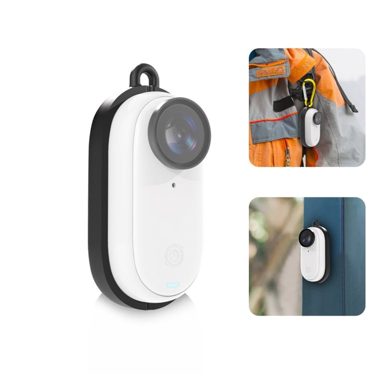For Insta360 GO 3 PULUZ Body Magnetic Plastic Protective Frame Cage with Carabiner, Magnetic Frame with Carabiner - ORIWHIZDJI & Insta360 AccessoriesInsta360 GO SeriesProtection & Cases