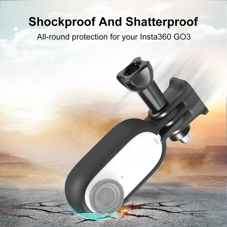 For Insta360 GO 3 PULUZ Body Plastic Protective Frame Cage with Screw & Adapter, Protective Frame Cage with Screw & Adapte - ORIWHIZDJI & Insta360 AccessoriesInsta360 GO SeriesProtection & Cases