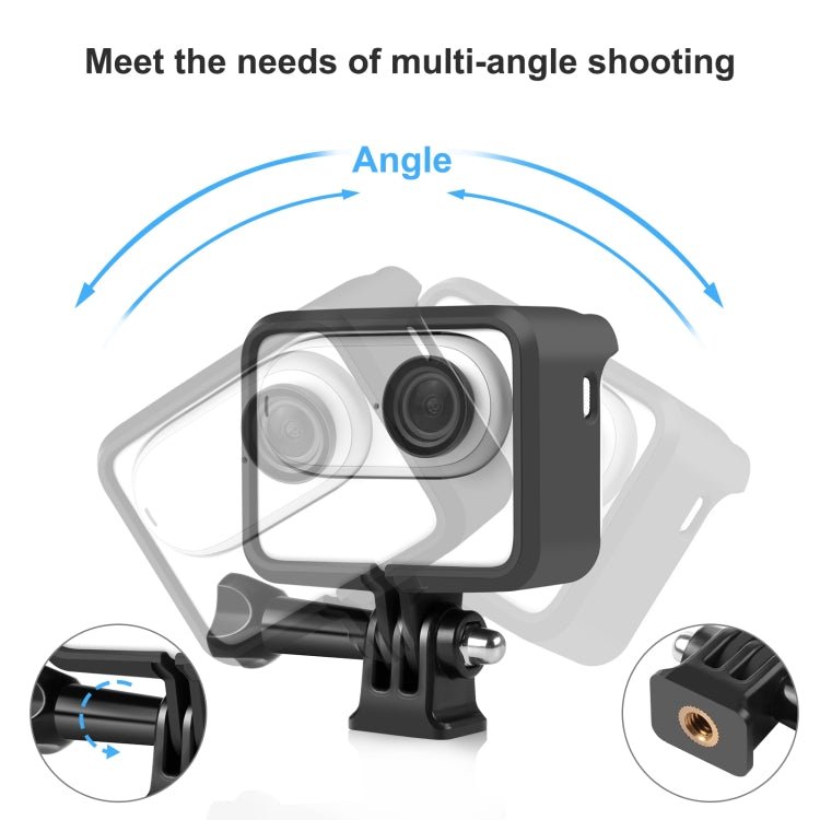 For Insta360 GO 3 PULUZ Camera Battery Case Cooling Plastic Protective Frame, Cooling Plastic Protective Frame - ORIWHIZDJI & Insta360 AccessoriesInsta360 GO SeriesProtection & Cases