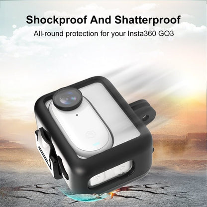 For Insta360 GO 3 PULUZ Camera Battery Case Plastic Protective Frame, Plastic Protective Frame - ORIWHIZDJI & Insta360 AccessoriesInsta360 GO SeriesProtection & Cases