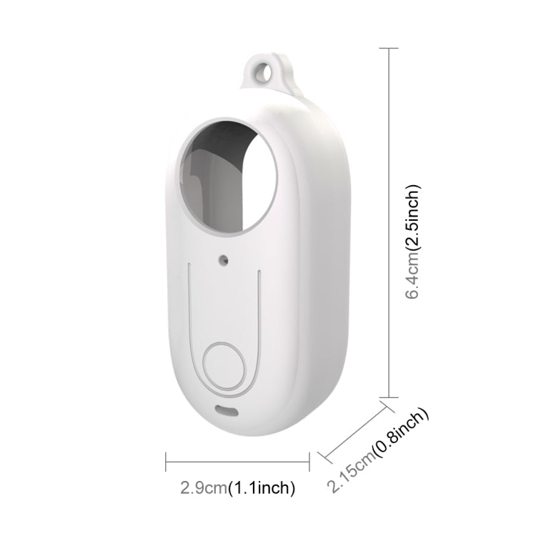 For Insta360 GO 3 PULUZ Camera Silicone Case with Lens Cover, Silicone Case with Lens Cover (White), Silicone Case with Lens Cover (Black), Silicone Case with Lens Cover (Red) - ORIWHIZDJI & Insta360 AccessoriesInsta360 GO SeriesProtection & Cases