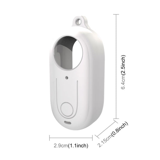 For Insta360 GO 3 PULUZ Camera Silicone Case with Lens Cover, Silicone Case with Lens Cover (White), Silicone Case with Lens Cover (Black), Silicone Case with Lens Cover (Red) - ORIWHIZDJI & Insta360 AccessoriesInsta360 GO SeriesProtection & Cases