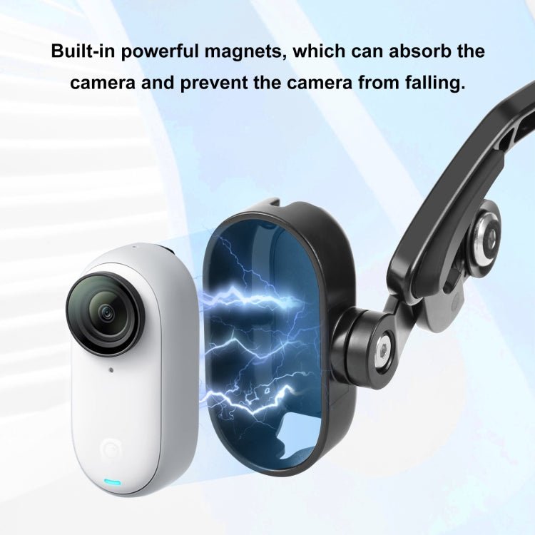 For Insta360 GO 3 PULUZ Magnetic POV Holder Head Mount, Head Mount - ORIWHIZDJI & Insta360 AccessoriesInsta360 GO SeriesMounts
