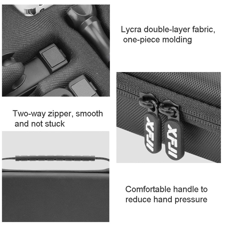 For Insta360 GO 3 XFJI Storage Bag Portable Travel Bag Complete Carrying Case, For Insta360 GO 3 - ORIWHIZDJI & Insta360 AccessoriesInsta360 GO SeriesProtection & Cases