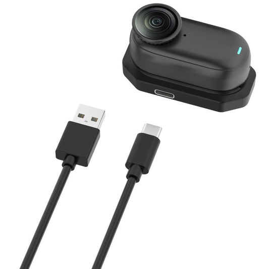 قاعدة شحن مغناطيسية مع كابل لكاميرا Insta360 GO 3S / GO 3 - ملحقات ORIWHIZDJI و Insta360، سلسلة Insta360 GO، الطاقة والكابلات