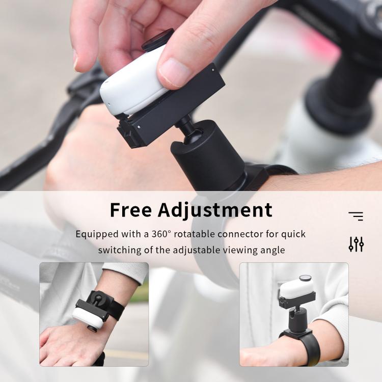 For Insta360 GO 3S / GO 3 STARTRC Silicone Wristband Snap Ring Quick Release Fixed Adapter Mount, For Insta360 GO 3S / GO 3 - ORIWHIZDJI & Insta360 AccessoriesInsta360 GO SeriesMounts