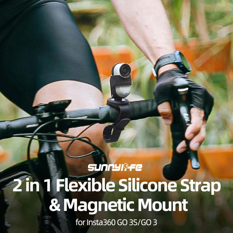For Insta360 GO 3S / GO 3 Sunnylife Camera Strap Magnetic Mount Drone Mount Silicone Wristband Backpack Stripe, For Insta360 GO 3S / GO 3 - ORIWHIZDJI & Insta360 AccessoriesInsta360 GO SeriesMounts