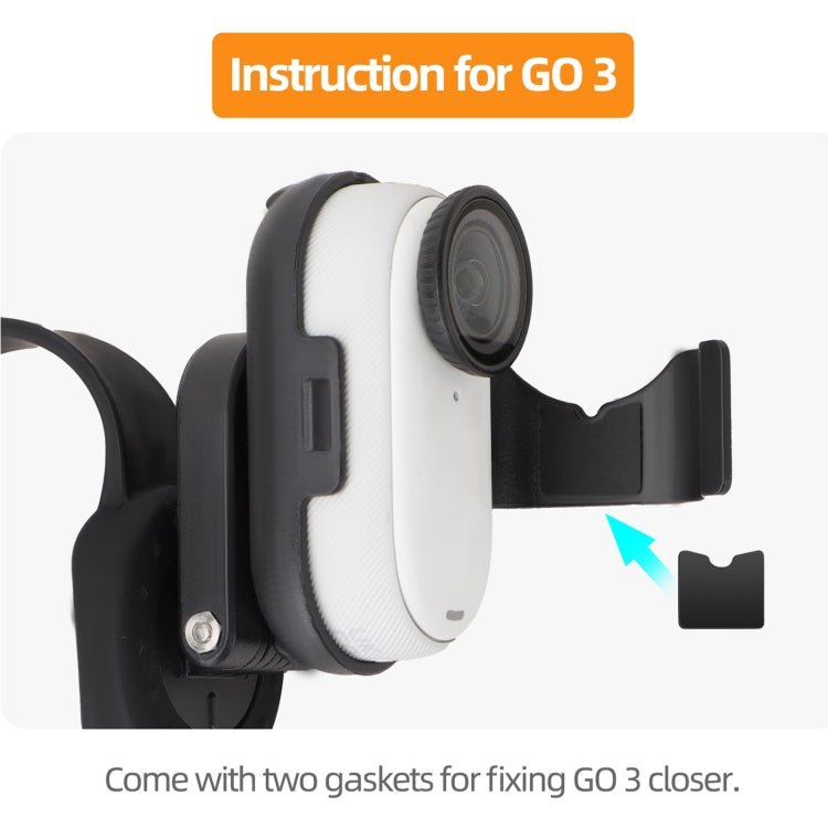 For Insta360 GO 3S / GO 3 Sunnylife Camera Strap Magnetic Mount Drone Mount Silicone Wristband Backpack Stripe, For Insta360 GO 3S / GO 3 - ORIWHIZDJI & Insta360 AccessoriesInsta360 GO SeriesMounts