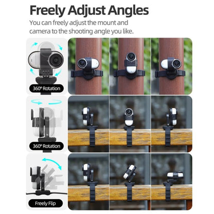 For Insta360 GO 3S / GO 3 Sunnylife Camera Strap Magnetic Mount Drone Mount Silicone Wristband Backpack Stripe, For Insta360 GO 3S / GO 3 - ORIWHIZDJI & Insta360 AccessoriesInsta360 GO SeriesMounts