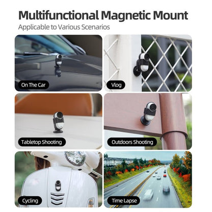 For Insta360 GO 3S / GO 3 Sunnylife Camera Strap Magnetic Mount Drone Mount Silicone Wristband Backpack Stripe, For Insta360 GO 3S / GO 3 - ORIWHIZDJI & Insta360 AccessoriesInsta360 GO SeriesMounts