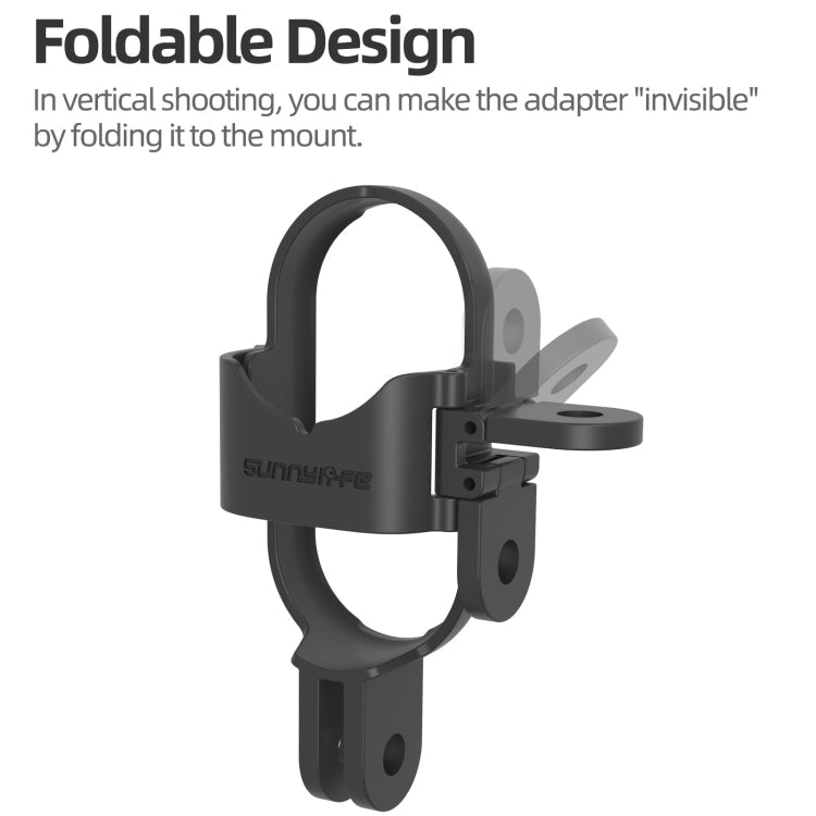 For Insta360 GO 3S / GO 3 Sunnylife Foldable Vertical - Horizontal Mount Adapter Protective Frame Brackets Housing Case, For Insta360 GO 3S / GO 3 - ORIWHIZDJI & Insta360 AccessoriesInsta360 GO SeriesMounts