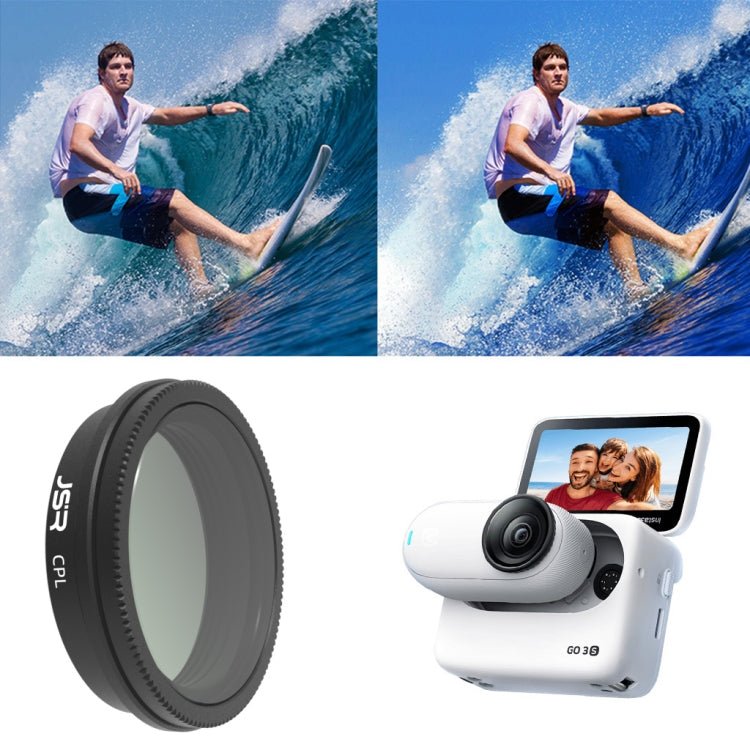 For Insta360 GO 3S JUNESTAR Camera Lens Filter, MCUV, CPL, ND8, ND16, ND32, ND64, NIGHT, STAR, Adjustable CPL, 2 in 1 UV, 3 in 1 UV, 3 in 1 CPL ND8 - 16, 4 in 1 NDPL, 4 in 1 ND, 6 in 1 STAR CPL ND, 6 in 1 Adjustable, 8 in 1 UV CPL ND NIGHT - ORIWHIZDJI & Insta360 AccessoriesInsta360 GO SeriesJSR