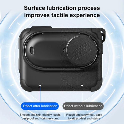 For Insta360 GO 3S PULUZ Camera Charging Box Silicone Cover with Lens Cap & Strap, For Insta360 GO 3S - ORIWHIZDJI & Insta360 AccessoriesInsta360 GO SeriesProtection & Cases