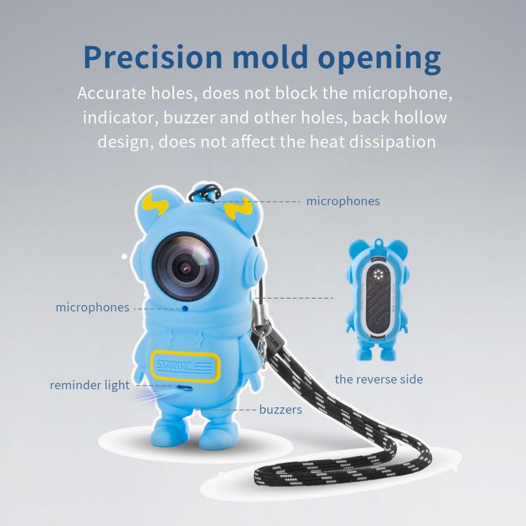 For Insta360 GO 3S STARTRC Cartoon Silicone Protective Case, For Insta360 GO 3S - ORIWHIZDJI & Insta360 AccessoriesInsta360 GO SeriesProtection & Cases