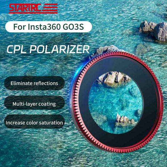 فلتر عدسة كاميرا CPL لكاميرا Insta360 GO 3S STARTRC، CPL - ORIWHIZDJI وملحقات Insta360، سلسلة Insta360 GO، ملحقات العدسة