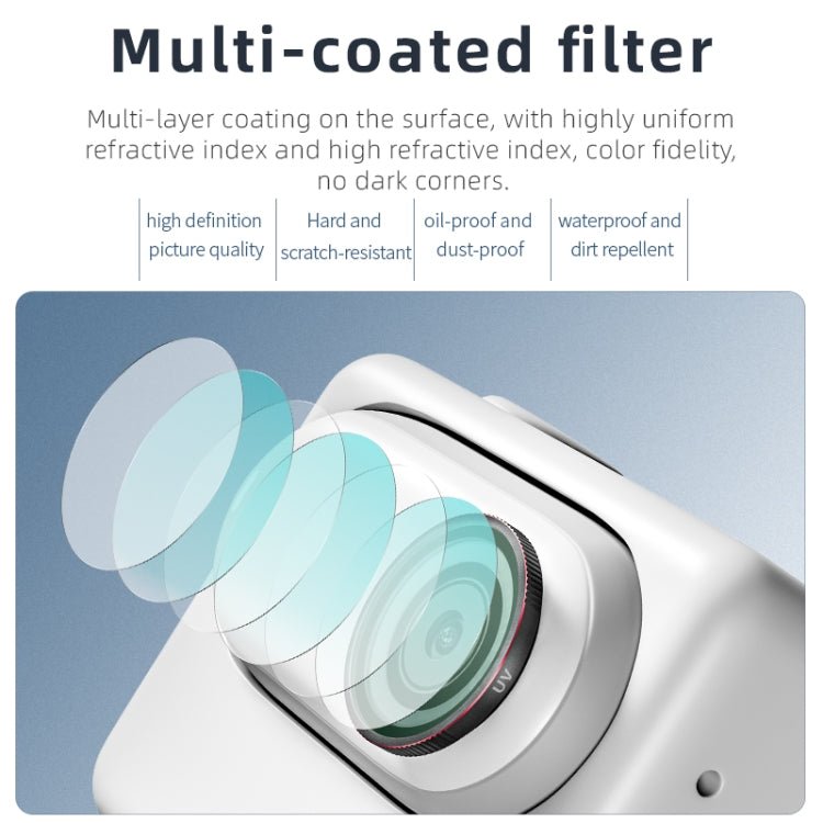 For Insta360 GO 3S STARTRC MCUV Camera Lens Filter, MCUV - ORIWHIZDJI & Insta360 AccessoriesInsta360 GO SeriesLen Accessories