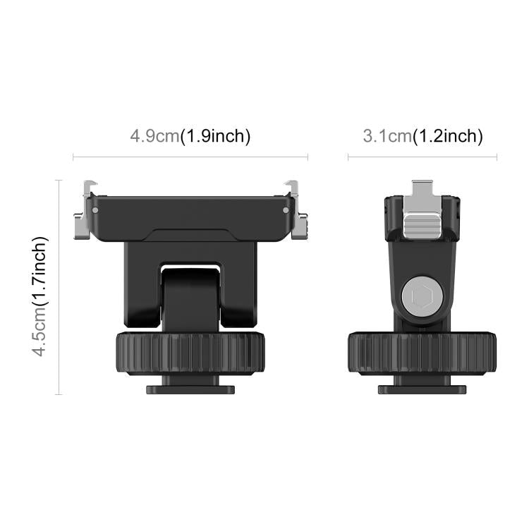 For Insta360 GO UItra PULUZ Plastic Gimbal Magnetic Quick Release Base Mount, Gimbal Quick Release Base - ORIWHIZDJI & Insta360 AccessoriesInsta360 GO SeriesMounts