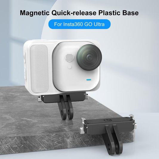 قاعدة تثبيت مغناطيسية بلاستيكية سريعة الفك لكاميرا Insta360 GO Ultra PULUZ، قاعدة سريعة الفك - ملحقات ORIWHIZDJI وInsta360، سلسلة حوامل Insta360 GO