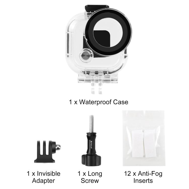 For Insta360 GO Ultra 50m Waterproof Case Thumb Main Body Camera Dive Housing Cover, For Insta360 GO Ultra Thumb Main Body - ORIWHIZDJI & Insta360 AccessoriesInsta360 GO SeriesProtection & Cases