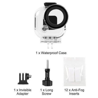 For Insta360 GO Ultra 50m Waterproof Case Thumb Main Body Camera Dive Housing Cover, For Insta360 GO Ultra Thumb Main Body - ORIWHIZDJI & Insta360 AccessoriesInsta360 GO SeriesProtection & Cases
