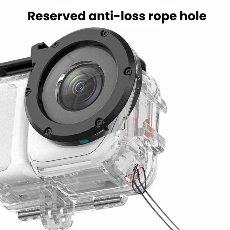 For Insta360 GO Ultra 60m Waterproof Case Kit Dive Housing With Dual Cold Shoe - ORIWHIZDJI & Insta360 AccessoriesInsta360 GO SeriesProtection & Cases