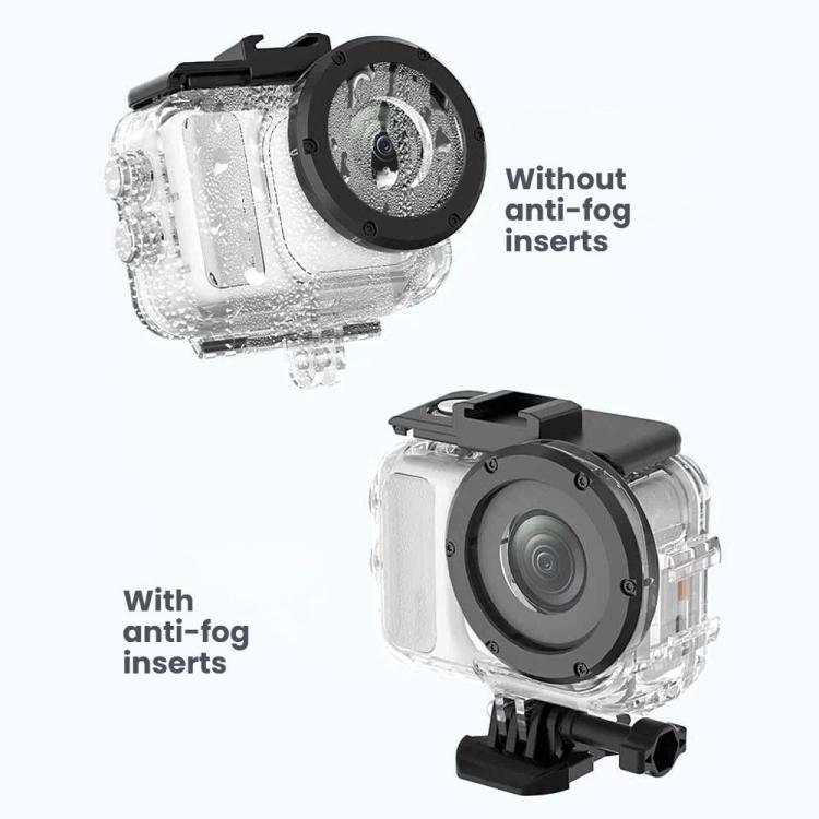 For Insta360 GO Ultra 60m Waterproof Case Kit Dive Housing With Dual Cold Shoe - ORIWHIZDJI & Insta360 AccessoriesInsta360 GO SeriesProtection & Cases