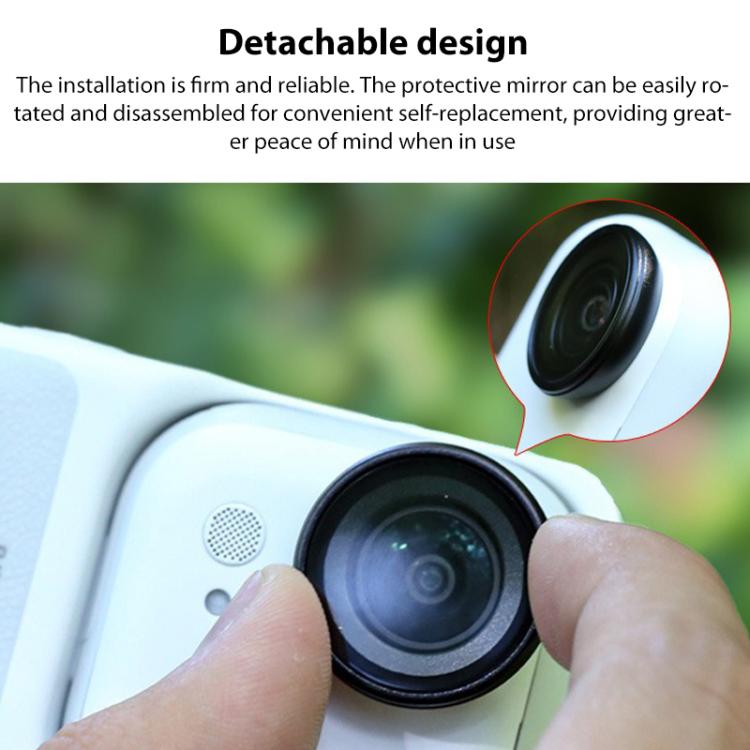 For Insta360 GO Ultra Aluminum Alloy HD Glass Lens Protector, For Insta360 GO Ultra HD Glass Lens - ORIWHIZDJI & Insta360 AccessoriesInsta360 GO SeriesLen Accessories